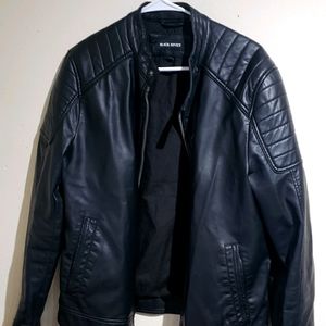 Faux leather jacket